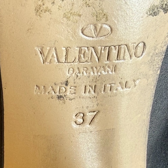 VALENTINO GARAVANI pull-up rockstars knee high boots - Picture 10 of 10